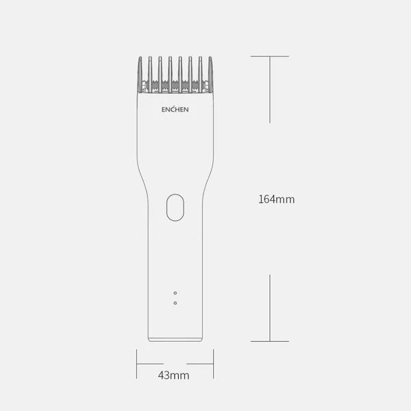 ENCHEN férfi elektromos borotva Warrior + ENCHEN Boost hajvágó