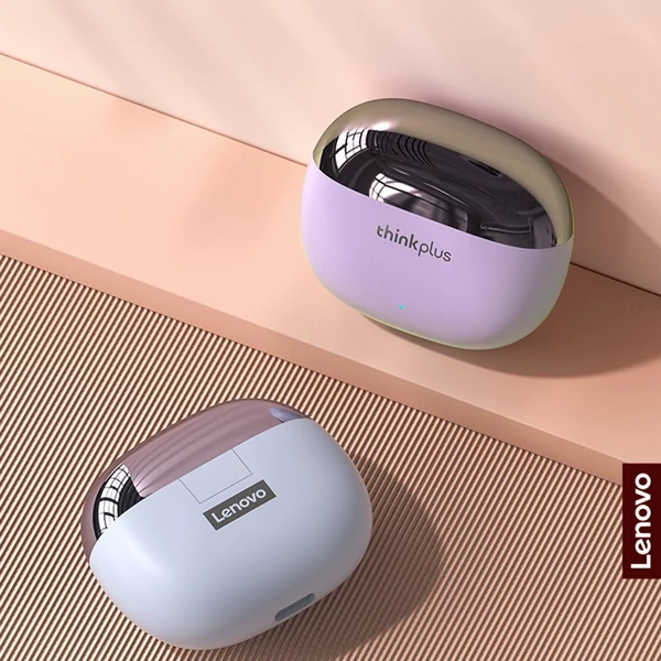 Lenovo X15 Pro BT5.1 True Wireless Vezetéknélküli Hordozható Bluetooth Fülhallgató - Pink