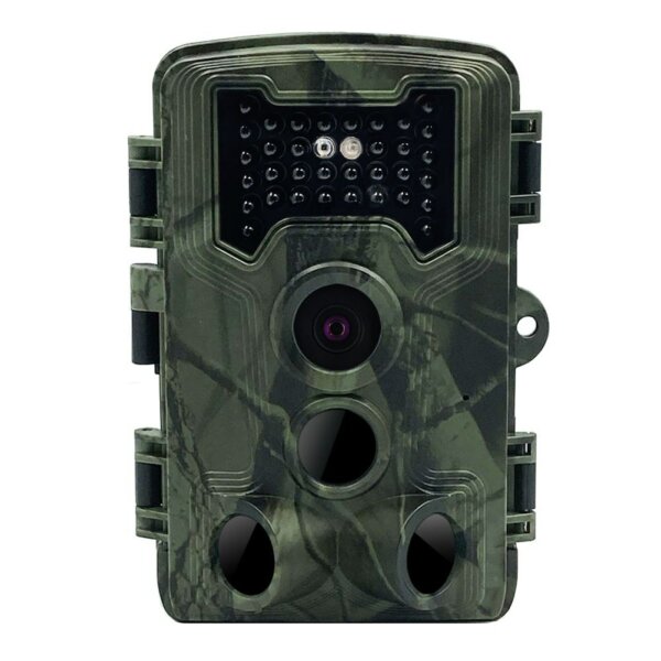 PR1000 16MP 1080P többfunkciós kültéri vadászat állatfigyelő kamera (elem nélkül) - Fekete