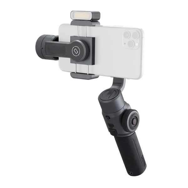 EU ECO Raktár - ZHIYUN Smooth 5 Kézi 3Tengelyes Mobiltelefon Stabilizátor Gimball - Fekete