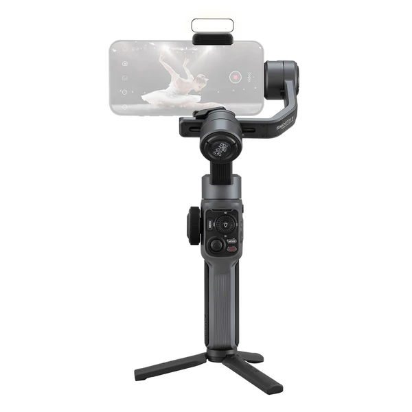 EU ECO Raktár - ZHIYUN Smooth 5 Kézi 3Tengelyes Mobiltelefon Stabilizátor Gimball - Fekete