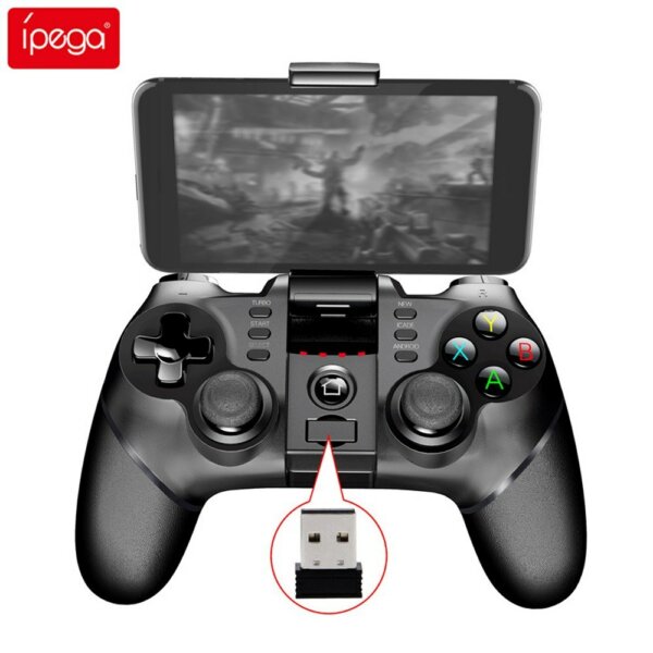 Ipega Gamepad PG-9076 BT 2.4G Vezetéknélküli Konzol Kontroller - Fekete
