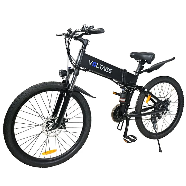 EU ECO Raktár - KAISDA K1V Folding Eleketromos Kerékpár 36V 250W Motorrla 10.4AH Akkumulátorral 25km/h Maximális Sebességgel - Fekete