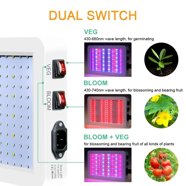 2000 W-os LED-es keltető fény - 312 LED