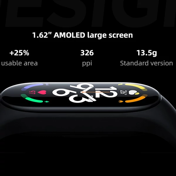 Xiaomi Mi Band 7 NFC intelligens karkötő okos karkötő óra - Fekete