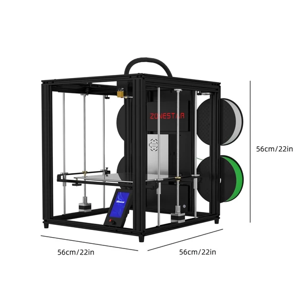 Zonestar Z9V5 PRO továbbfejlesztett 3D nyomtató