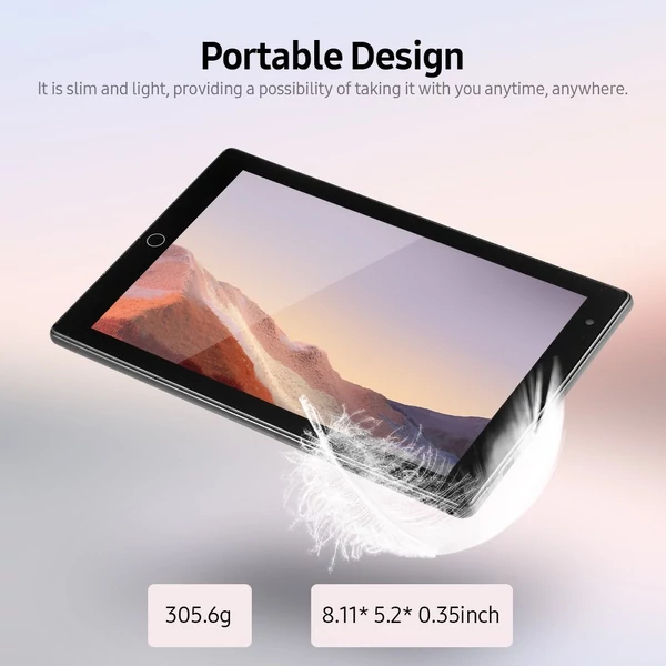 8 hüvelykes IPS kijelző tablet nyolcmagos Android 11.0 2GB+32GB memória WiFi és BT4.0 - Zöld