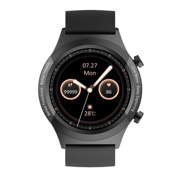 EU ECO Raktár - Oraimo OSW-23N oraimo Watch R BT5.01.32'' Vezetéknélküli Sporttevékenységmérő Okosóra - Fekete