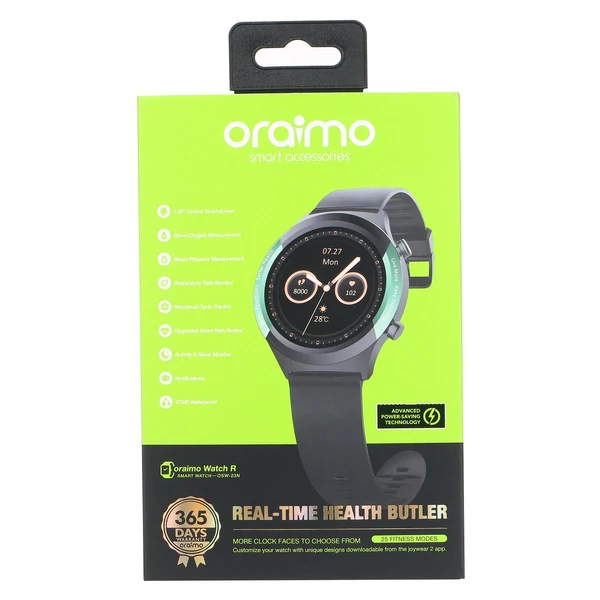 EU ECO Raktár - Oraimo OSW-23N oraimo Watch R BT5.01.32'' Vezetéknélküli Sporttevékenységmérő Okosóra - Zöld