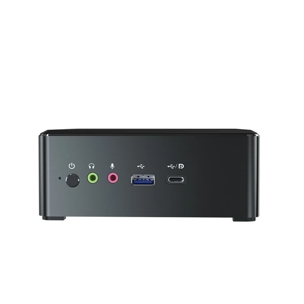 T-bao MN27 fém mini PC AMD Ryzen 7 2700U CPU-val 4 GB RAM 128 GB M.2 NVME SSD Radeon Vega 10 GPU