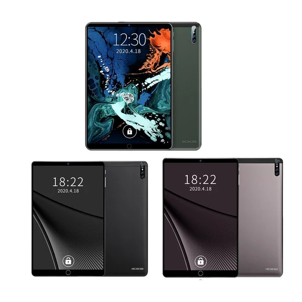 10,1 hüvelykes fém 2G/3G táblagép MT6592 nyolcmagos processzorral 1280*800 felbontás 2GB+32GB - Zöld