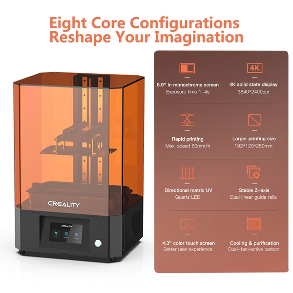 Eredeti Creality LD-006 LCD Resin 3D nyomtató