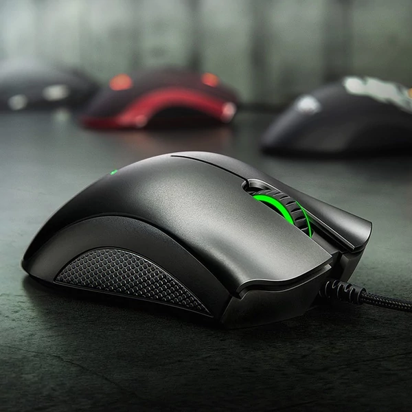 Razer Gaming billentyűzet egér Combo Cynosa 104 billentyűs Vezetékes játékbillentyűzet DeathAdder Essential 6400 DPI Ergonomikus egérkészlet - Fekete