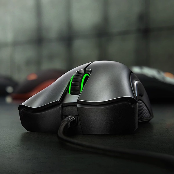 Razer Gaming billentyűzet egér Combo Cynosa 104 billentyűs Vezetékes játékbillentyűzet DeathAdder Essential 6400 DPI Ergonomikus egérkészlet - Fekete