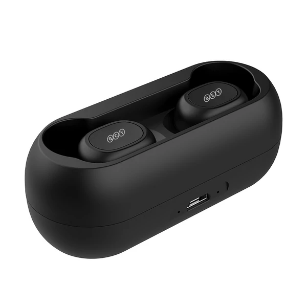 QCY T1C Bluetooth 5.0 TWS fülhallgató - Fekete