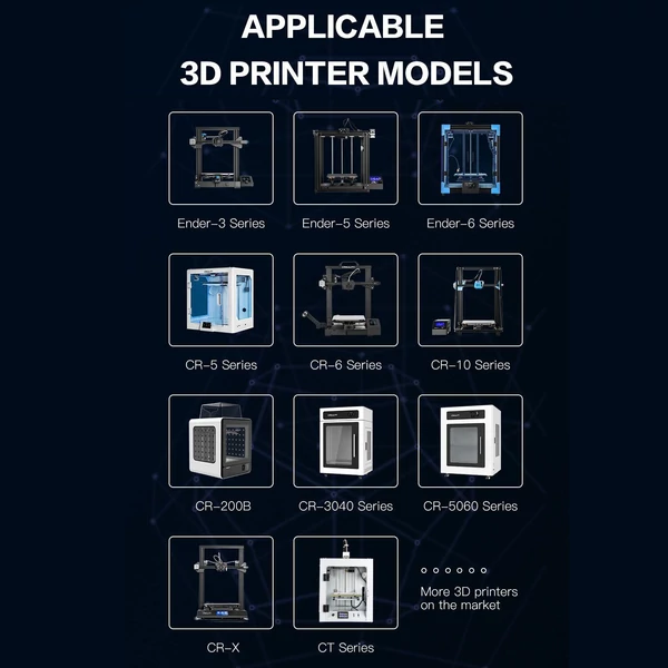 Eredeti Creality CR-SCAN01 hordozható 3D modellező szkenner (lemezjátszóval és állvánnyal)