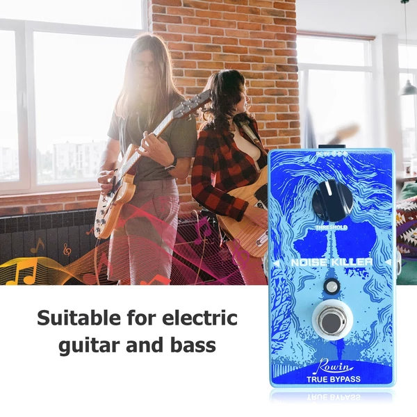 Rowin RE-03 Noise Killer Effect pedál elektromos gitár basszusgitárhoz