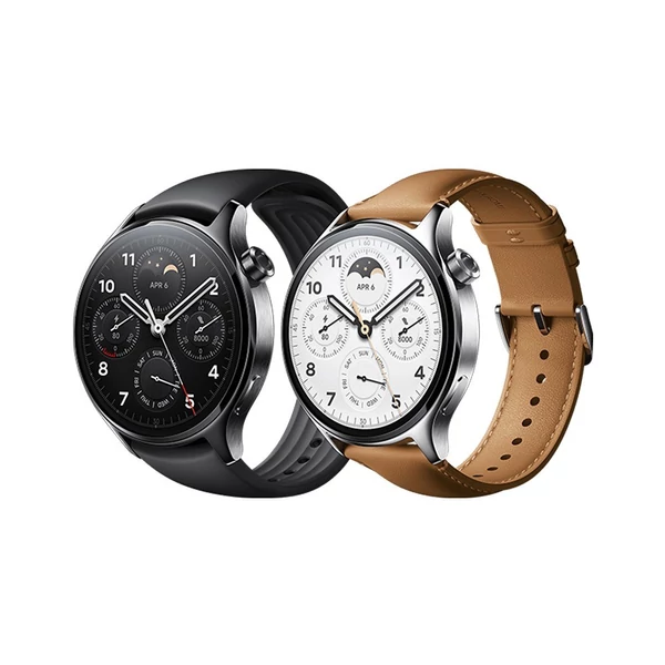 Xiaomi Watch S1 Pro sport okosóra vezetéknélküli töltőtalppal M2134W1 - Ezüst