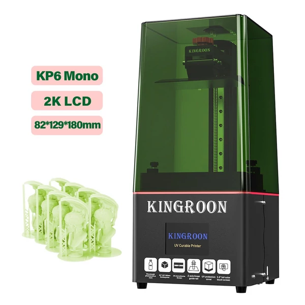 KINGROON KP6 MONO gyanta nyomtató LCD gyanta 3D nyomtató