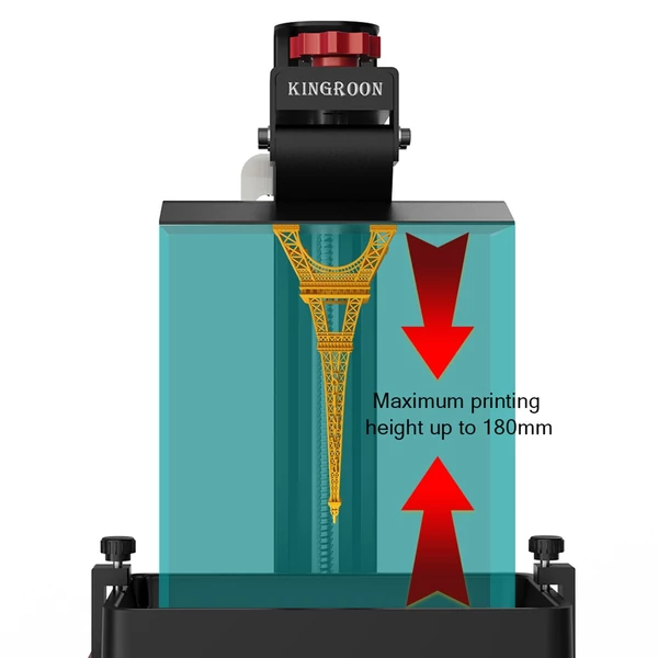 KINGROON KP6 MONO gyanta nyomtató LCD gyanta 3D nyomtató