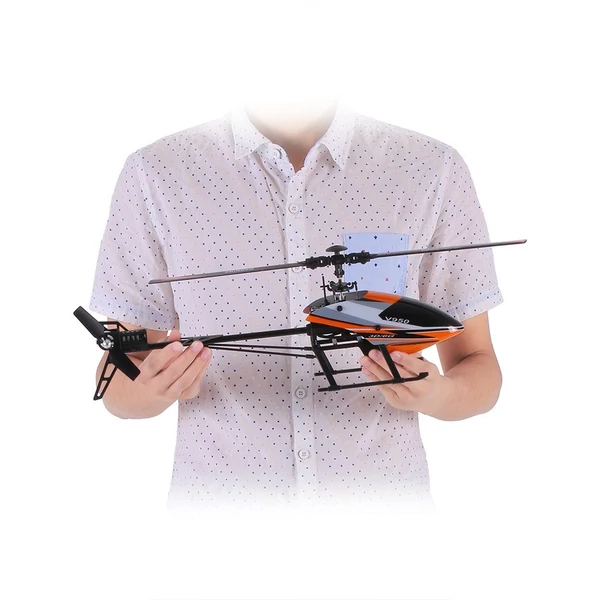 WLtoys V950 2.4G 6CH 3D 6G kefe nélküli motor Flybarless RTF RC Helikopter