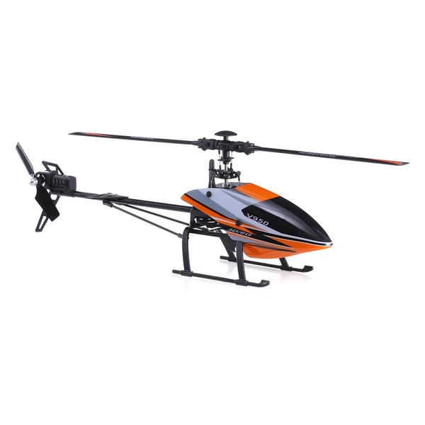 WLtoys V950 2.4G 6CH 3D 6G kefe nélküli motor Flybarless RTF RC Helikopter