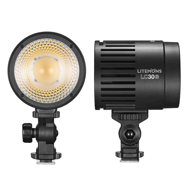 Godox LC30D 33W Litemons asztali LED videolámpa kompakt fényképezési kitöltőlámpa