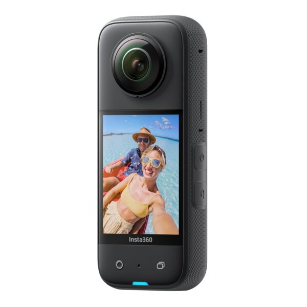 Insta360 X3 panorámás akciókamera 5.7K 360° HDR videó 72MP fotó - Fekete