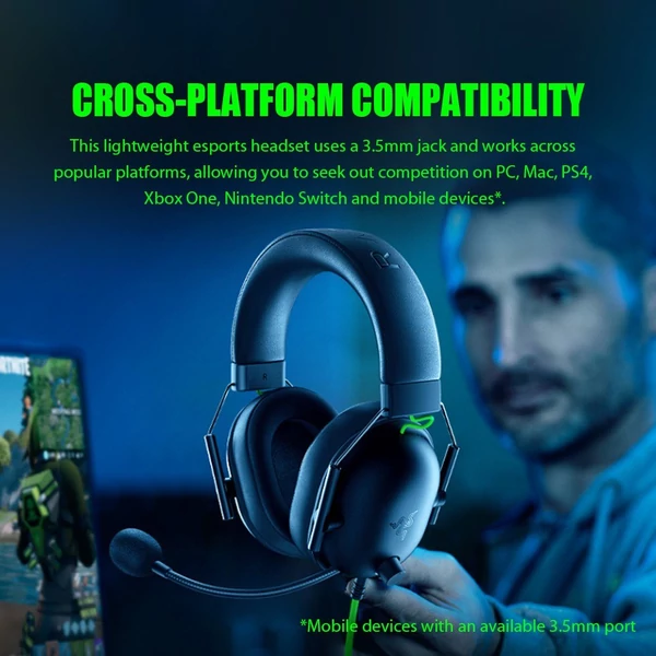 Razer BlackShark V2 X játék headset