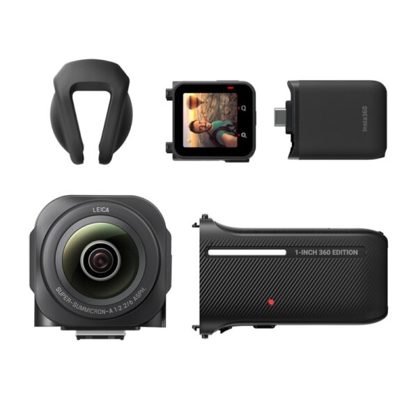 Insta360 ONE RS 1 hüvelykes 360 Edition akciókamera 6K 360°-os panoráma videó 21MP sportkamera