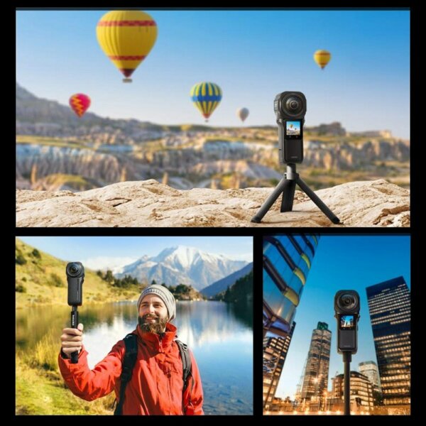 Insta360 ONE RS 1 hüvelykes 360 Edition akciókamera 6K 360°-os panoráma videó 21MP sportkamera