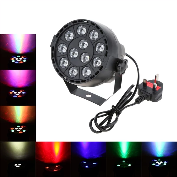 Lixada 15W RGBW LED színpadi PAR lámpa