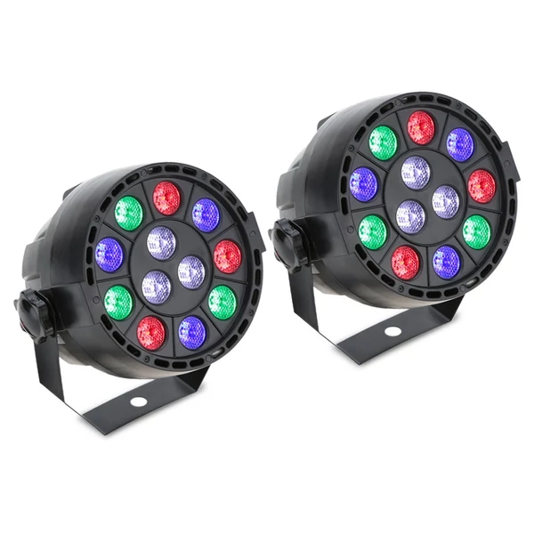 Lixada 15W RGBW LED színpadi PAR lámpa