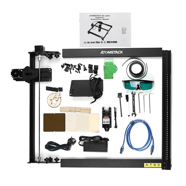 ATOMSTACK A5 4,5-5W lézergravírozó