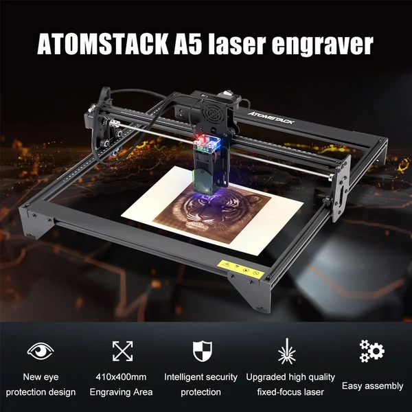 ATOMSTACK A5 4,5-5W lézergravírozó