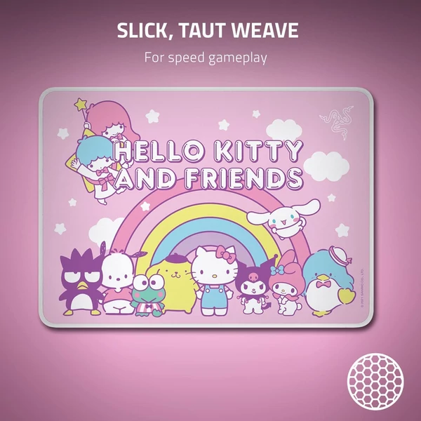 Razer Hello Kitty Limited számítógépes játék irodai rózsaszín purgatóriumi vipera egérpad szett Hello Kitty Limited egér + egérpad szett