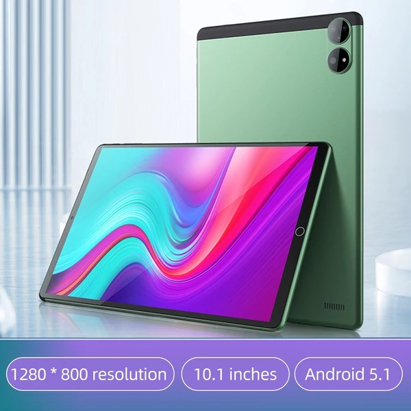 10,1 hüvelykes üzleti tablet MTK6592 processzor 1280 x 800 felbontás Android 5.1 - Zöld