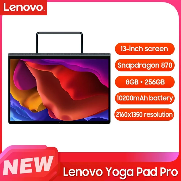 Lenovo Yoga Pad Pro WIFI Tablet 8 GB RAM 256 GB ROM 13 hüvelykes képernyő