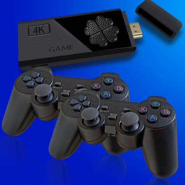 X1 vezeték nélküli játékkonzol 2.4G HD Arcade PS1 otthoni TV mini játékkonzol 64G (standard csomag)