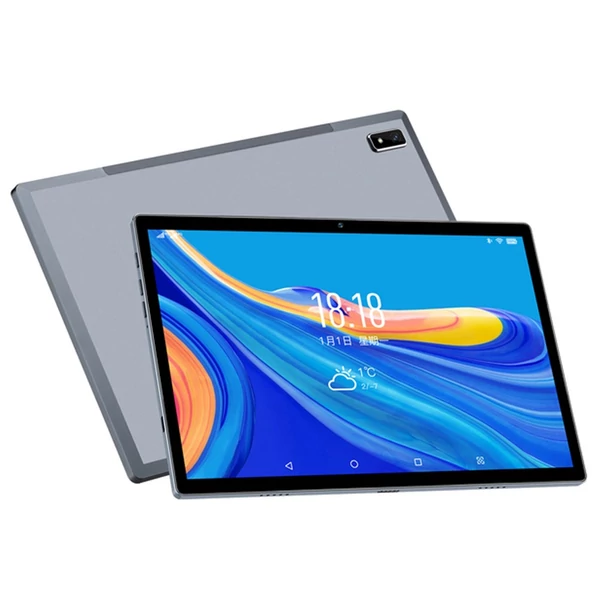 BDF P30 10,1 hüvelykes tablet MTK6762 processzor 4GB+64GB memória 1280*800 felbontás Android 11.0 - Szürke