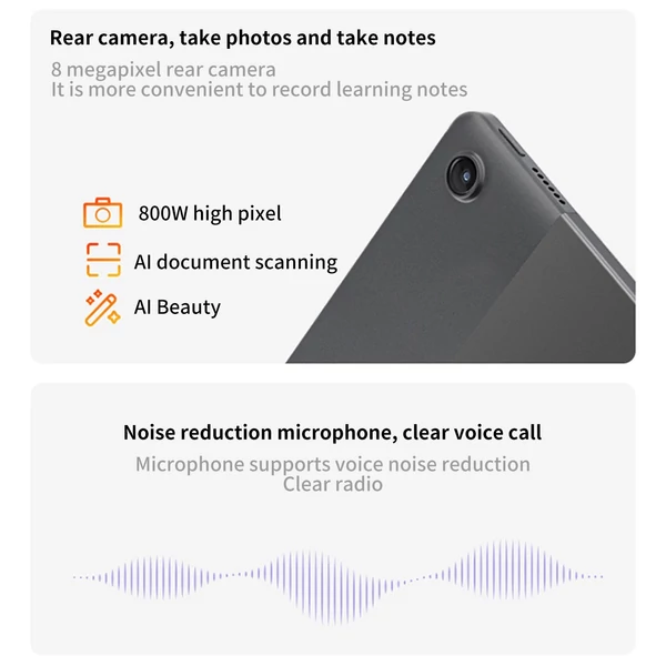 Lenovo Xiaoxin Tablet 2022 10,6 hüvelykes - 6+128 GB, Szürke
