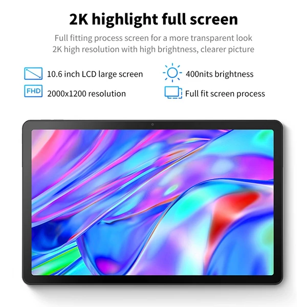 Lenovo Xiaoxin Tablet 2022 10,6 hüvelykes - 6+128 GB, Szürke