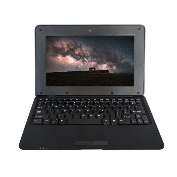 10,1 hüvelykes Netbook ACTIONS S500 1,5 GHz ARM Cortex-A9/Android 5.1/1G+8G - Fekete