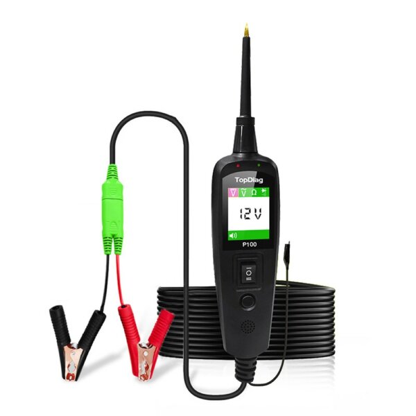 Gépjárműipari áramkörvizsgáló tápáramkör-szonda készlet autós feszültség-/ellenállásvizsgáló diagnosztikai eszköz - 10 m-es kábel