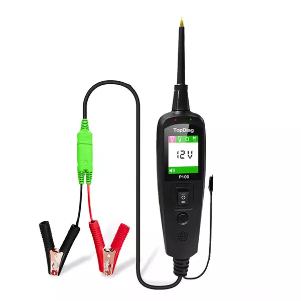 Gépjárműipari áramkörvizsgáló tápáramkör-szonda készlet autós feszültség-/ellenállásvizsgáló diagnosztikai eszköz - 2 m-es kábel