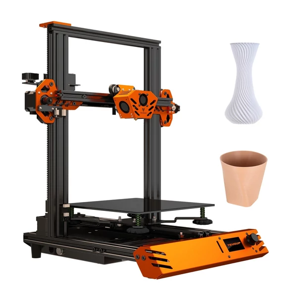 Eredeti TEVOUP TARANTULA PRO 3D nyomtató 235x235x250mm építési térfogat, rácsos üvegplatform