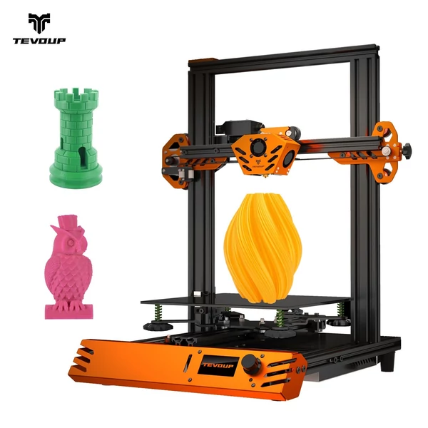 Eredeti TEVOUP TARANTULA PRO 3D nyomtató 235x235x250mm építési térfogat, rácsos üvegplatform