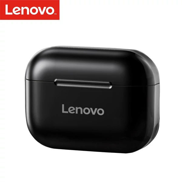 Lenovo LivePods LP40 félig-fülbe helyezhető fülhallgató + Lenovo TS32 USB tápellátású hangszóró - Fekete