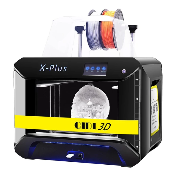 QIDI TECH X-PLUS ipari minőségű 3D nyomtató 4,3 hüvelykes színes érintőképernyővel