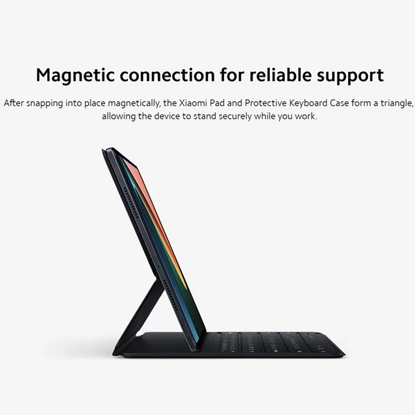 Eredeti Xiaomi Mi Pad 5/5 Pro Magic TouchPad billentyűzet tok - Fekete